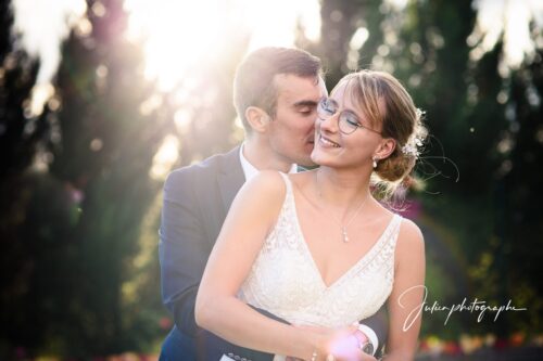 photo mariage après traitement